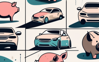 A car with visible scratches on its paintwork