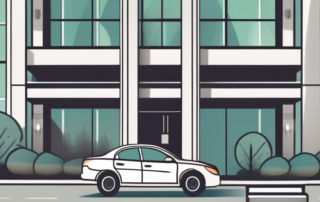 A car with sold sign on it