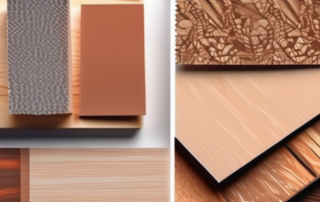Various types of sandpaper with different grains and textures