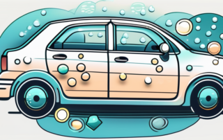 A car with its doors open