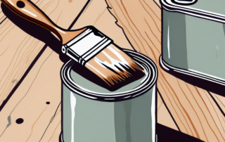 A wooden surface where the clear varnish is visibly peeling off