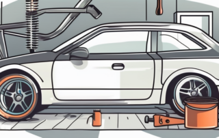 A car with a glossy finish