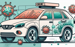 An automobile's air conditioning system