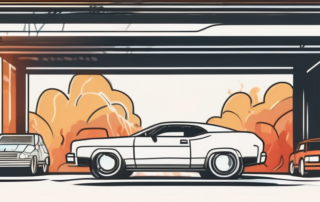 A car engine with smoke rising from it