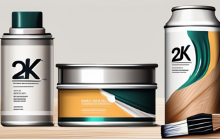 A can of 2k acryllack