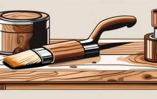 Various woodworking tools such as a sander