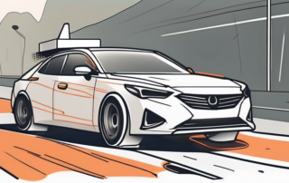 A car with visible dents and scratches