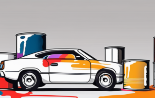 Various car paint rollers