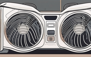 A car's air conditioning system