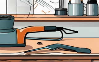 Various tools used in smart repair for rusted objects