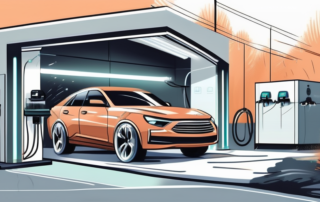 A detailed portal car wash system