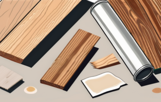 Various sandpapers with different grain sizes