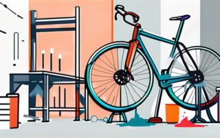 Various objects such as a bicycle frame