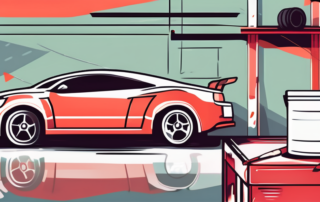 A set of car brake calipers