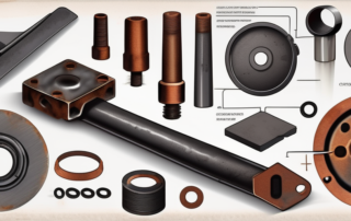 A black rust converter tool surrounded by various stages of rusted and restored metal objects to represent the comprehensive guide on using 'rostumwandler schwarz'
