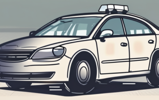 A car with tinted windows