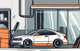 A car with tinted windows