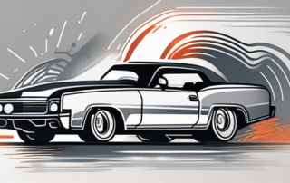 A spray can releasing a glossy finish onto a high-temperature object like a car engine or a barbecue grill