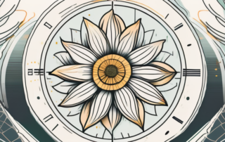 A close-up of a flower in full bloom