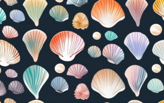 A variety of objects such as seashells