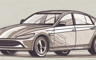 A car going through a polishing process