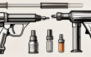 A detailed spritz gun