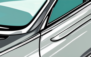 A car with a shiny polished surface