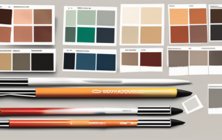 Various car paint pens