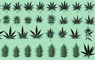 Various cannabis plants with different characteristics