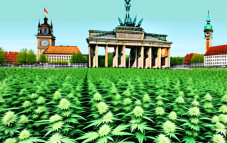 A thriving cannabis farm in germany