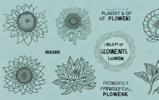 Various stages of a plant's growth