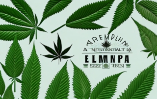 A hemp plant in its natural environment