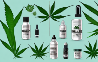 Various thc products such as edibles