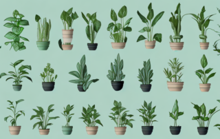 Various types of plants