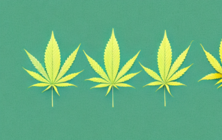 A few cannabis seeds in a moist environment