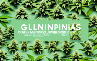 A lush garden filled with healthy cannabis plants