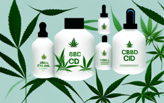 A variety of cbd products such as oils