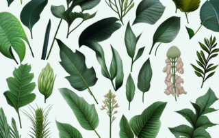 Various types of female plants