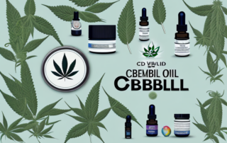 Various cbd products such as oils