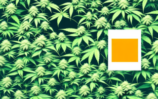 A variety of cannabis plants growing in a scientific setting