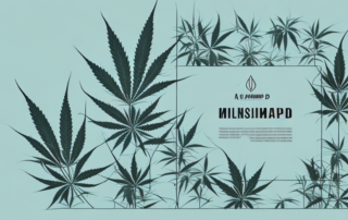 A mature hemp plant with distinguishable male and female characteristics