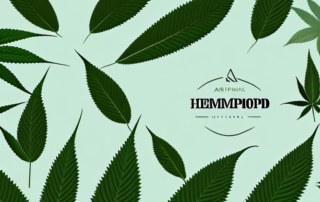 A variety of hemp-like plants in a lush