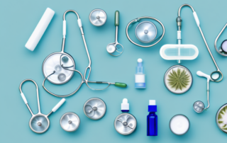 Various medical cannabis products such as oils