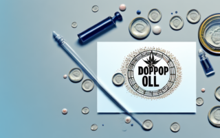 A bottle of doppelherz hemp oil capsules