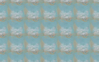 A hemp fabric swatch with various symbols around it representing its properties such as strength