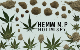 Various hemp products such as clothing