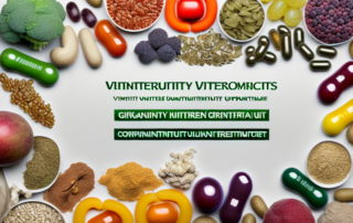 Various dietary supplements like vitamins