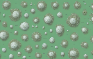 Various hemp globules in different settings