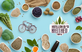 A variety of healthy foods
