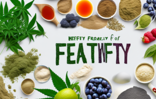 A variety of healthy foods